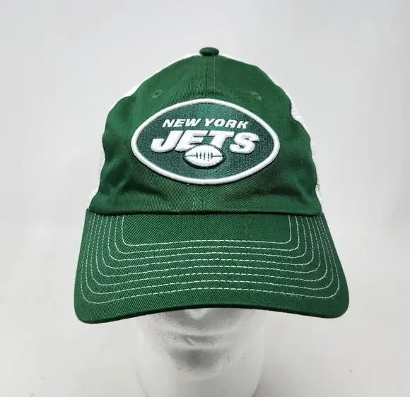New York Jets NFL Fanatics Green/White Trucker Adjustable Snapback Hat