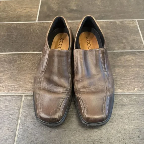 Ecco Men's Helsinki Light Shock Point Men’s EUR 46 Slip on Loafers