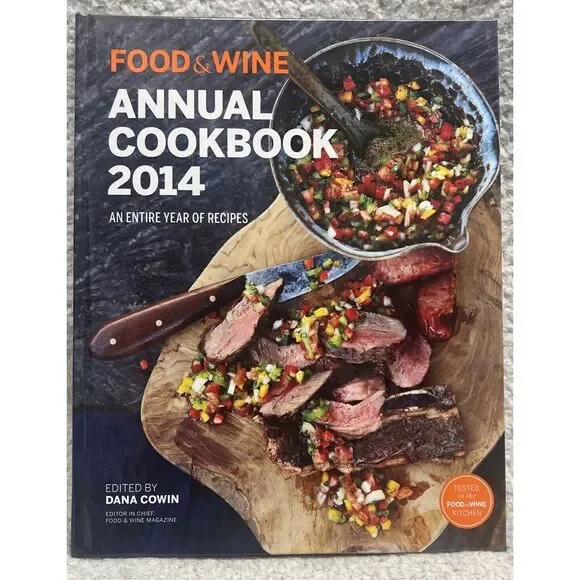 Food & Wine‎ Annual Cookbook 2014.- An Entire Year of Recipes - Like New