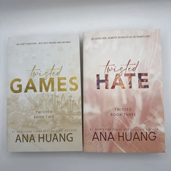 Twisted Hate And Twisted Games Paperback By Ana Huang EUC