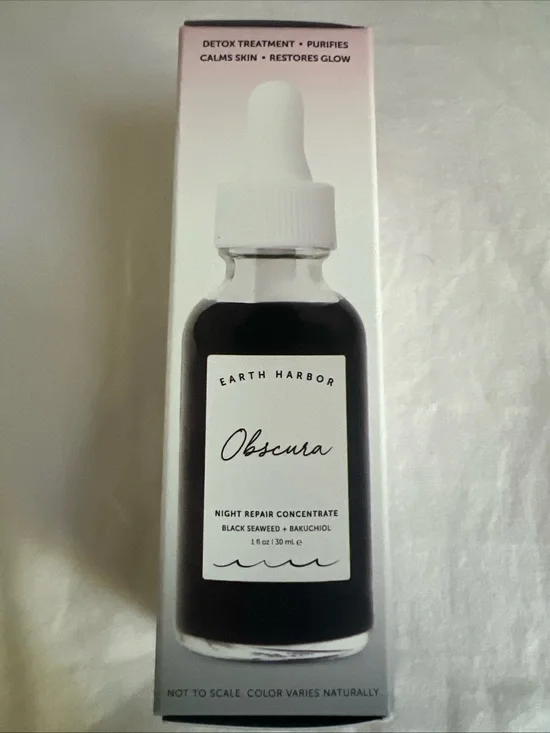 Earth Harbor Obscura Night Repair Concentrate - Pink Bottle