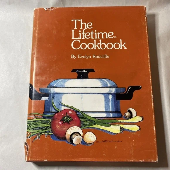 The LIFETIME Cookbook 1978 Artists & Writers Publications HC by Evelyn Radcliffe