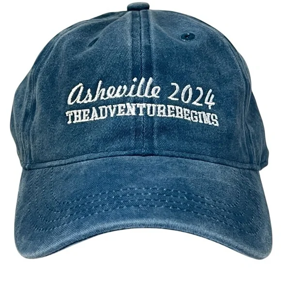 Blue Asheville 2024 Cotton Baseball Cap