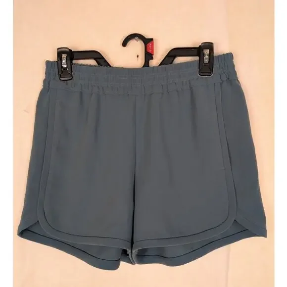 J.Crew blue pull on athletic shorts Size 4 Casual Comfort Minimal Summer Staple