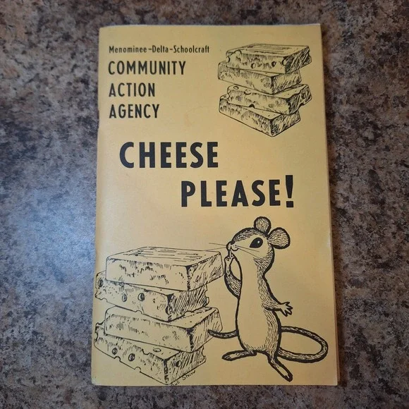 Delta County Vintage Cheese Please Cookbook Recipes‎ Vintage 1970s