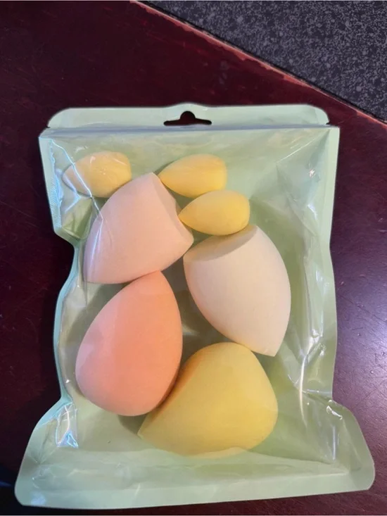 Makeup Sponge Blender Set - Yellow & Peach Beauty Sponges