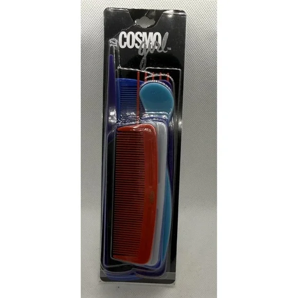 Vintage Cosmo Girl Hair Comb Set Almar Sales Deadstock‎ Sealed