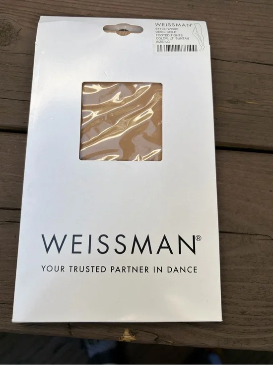 Weissman Dance Footed Tights W990C Suntan LC