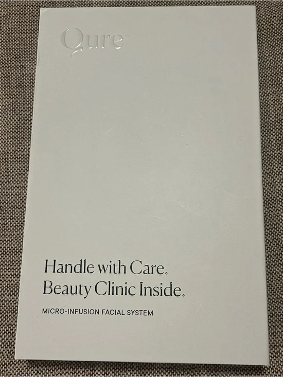 NWT Qure Micro-Infusion Facial System- 3 Month Bundle