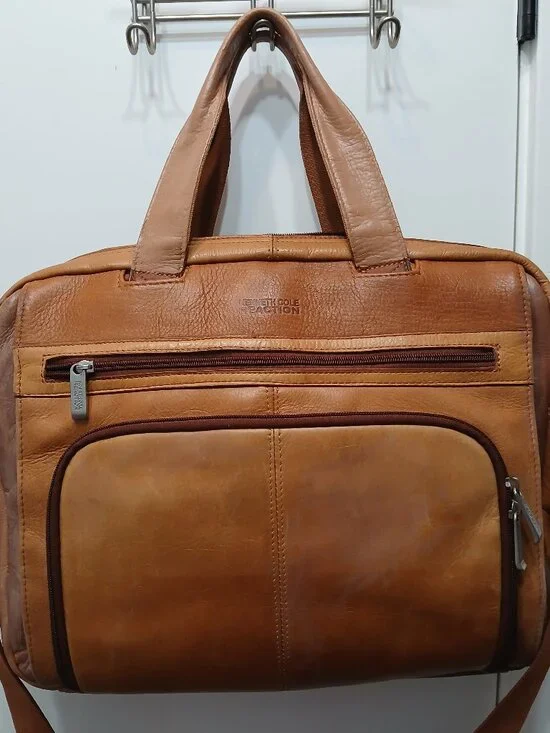 Kenneth Cole Leather Attache