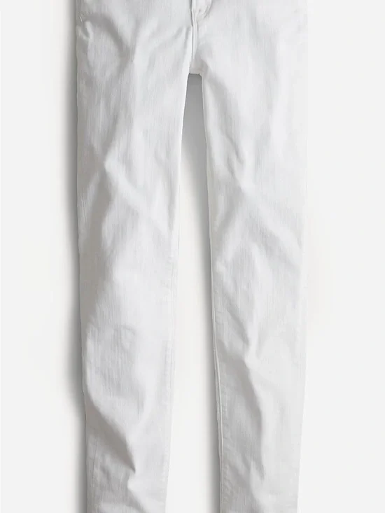 J. Crew White Slim Jeans