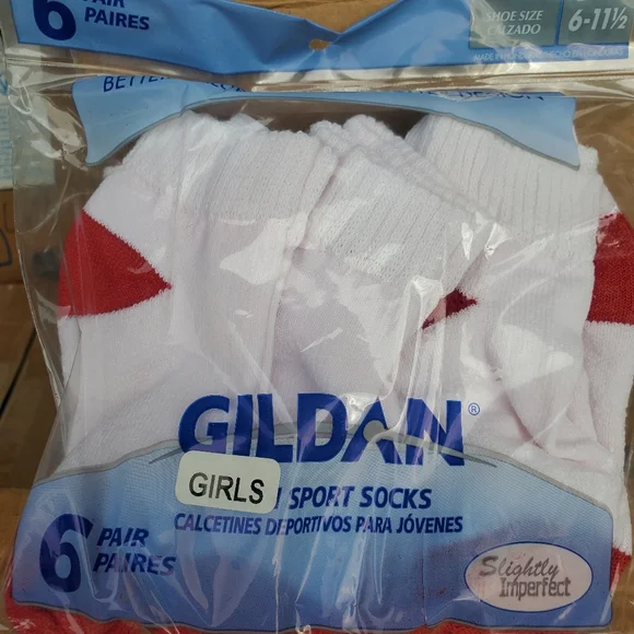 🍉 6pk Kids Socks