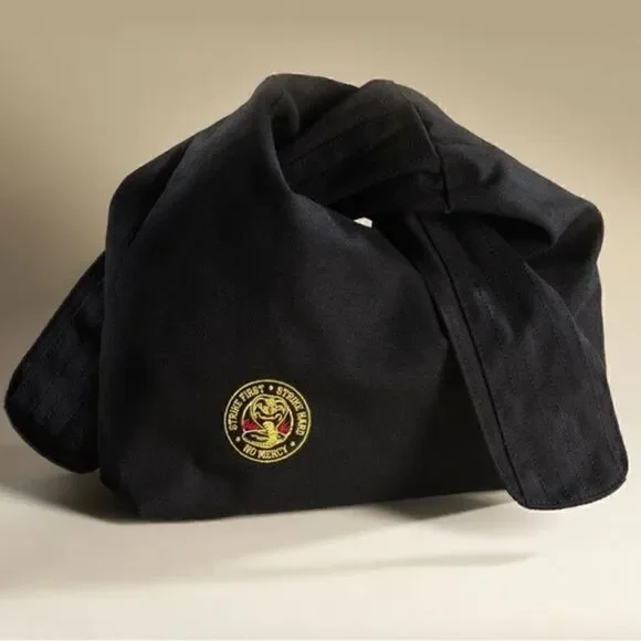 NWOT Pley Beauty by Peyton List Cobra Kai Karate Gi Inspired Clutch Makeup‎ Bag