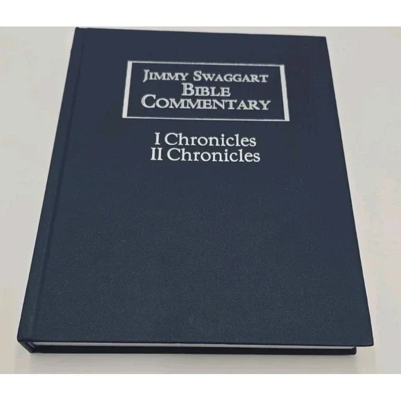 Jimmy Swaggart Bible Commentary I Chronicles II Chronicles Christian Study Book