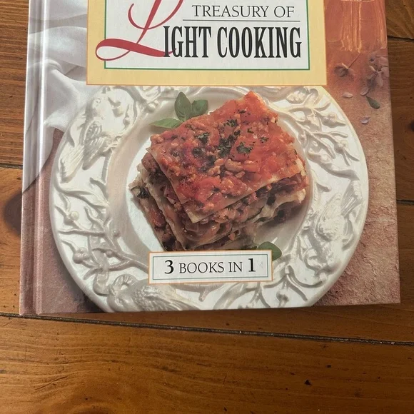 TREASURY of LIGHT COOKING 3 BOOKS IN 1