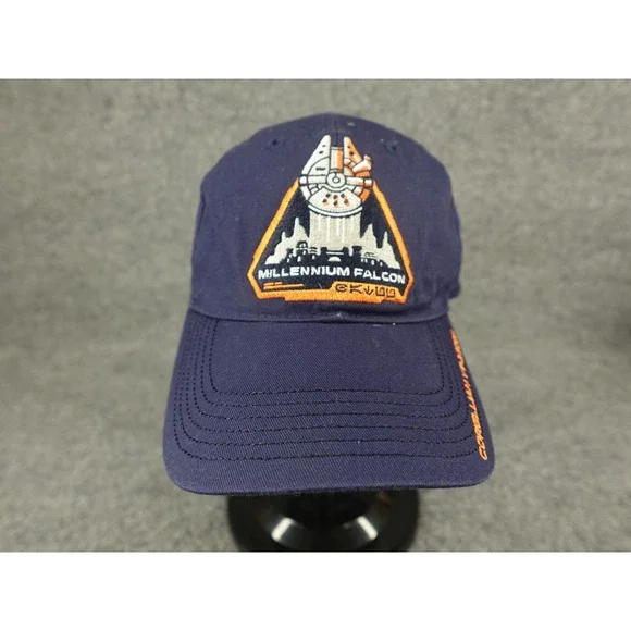 Star Wars Galaxy's Edge Millennium Falcon Hat Adult OSFM Navy Black Spire