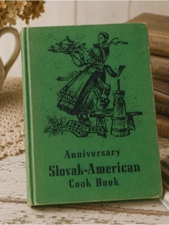 VTG Anniversary Slovak-American Cookbook 20th Printing 1978 Ethnic Recipes HC