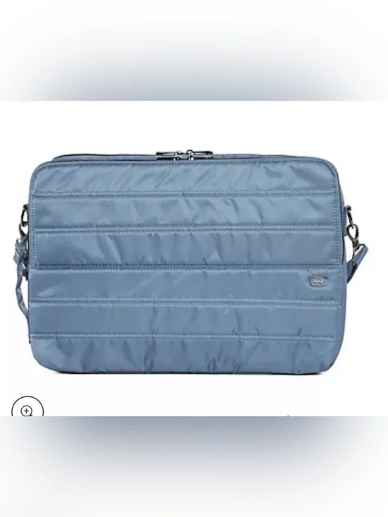 Lug Delta 17” Laptop Crossbody Bag. Blue Moon. NWT in plastic