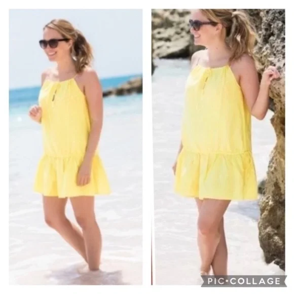 NWT J.Crew Drop Waist Swim Cover-Up Dress