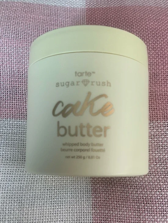 NEW Tarte Sugar Rush Cake Butter Whipped Body Butter 8.81 oz. Sealed