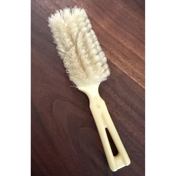 Vintage Stanley Hair Brush Nylon Bristle Ivory Cream Color‎ 6.5