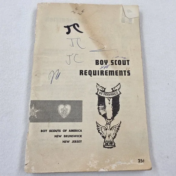 Boy Scouts of America Boy Scout Requirements Booklet, Copyright 1960