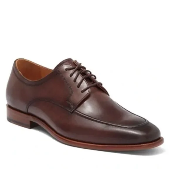 Curatore Lecce apron toe BLACK Italian leather size 8.5‎ NWT in box