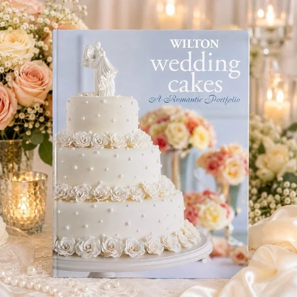 Vintage 2002 Wilton Book Wedding Cakes: A Romantic Portfolio Wedding Cake
