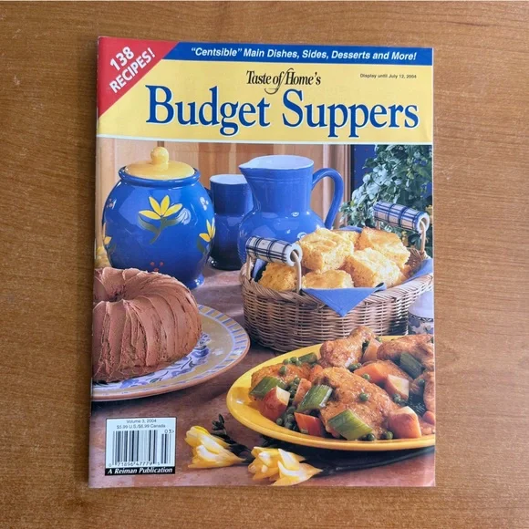 Taste of Home Blue‎ and Yellow Cookbook
