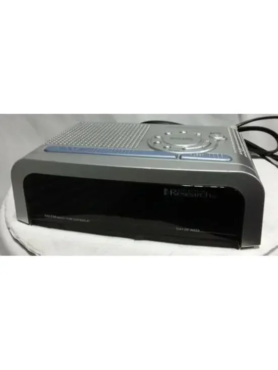 Emerson CKS1855 Dual Alarm Clock Radio LED Display AM/FM Digital Black Tested