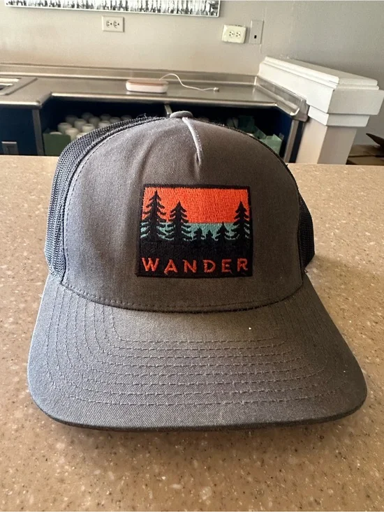 The Classic Black Hat with Wanter Patch