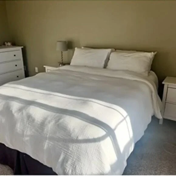 West Elm HydroCool Cooling Down Alternative Duvet Insert