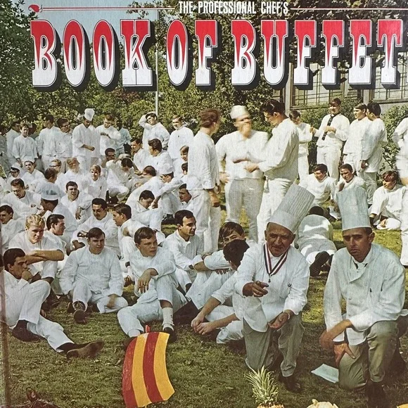 Book of Buffets Professional Chef George Waldner Klaus Mitterhauser Signed 1971