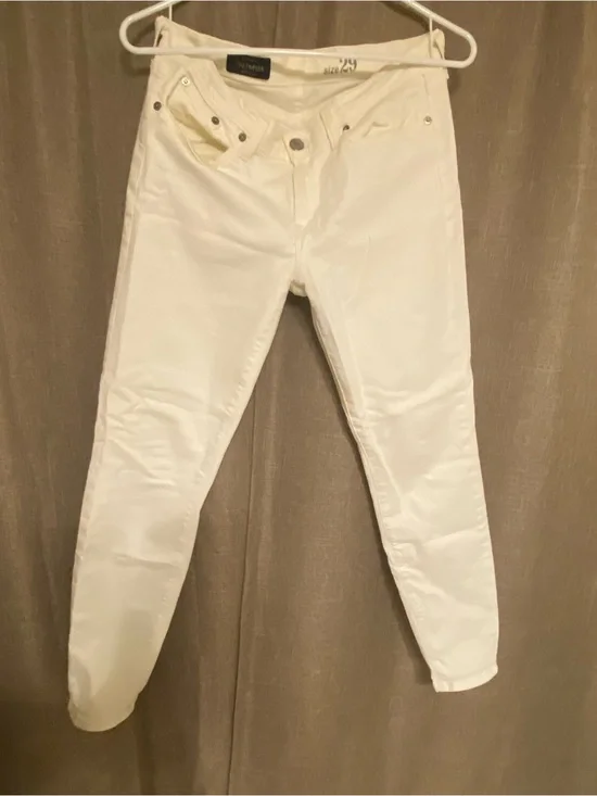 J. Crew White Skinny Jeans