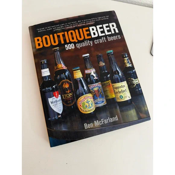 Boutique Beer 500 Quality Craft Beers Ben McFarland Barrons Hardcover Book