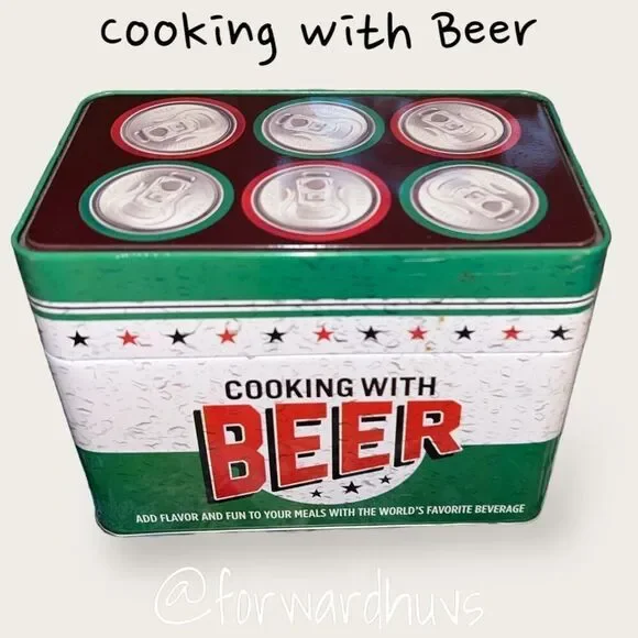 Cooking with Beer, Recipe Card Collection - Open Box