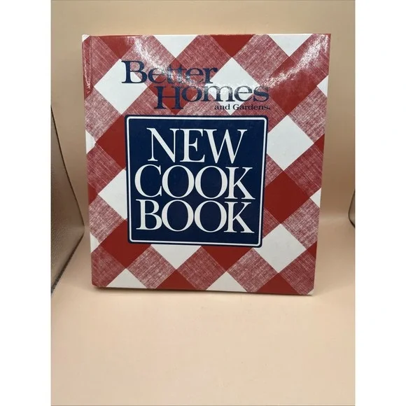 VTG Better Homes & Gardens New Cook‎ Book 1989 Second Case Bound First Print