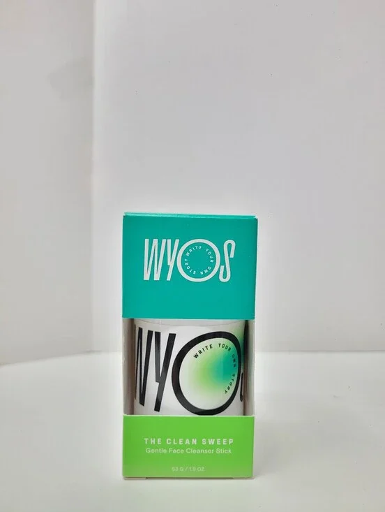 The Clean Sweep Gentle Face Cleanser Stick - Teal & Green