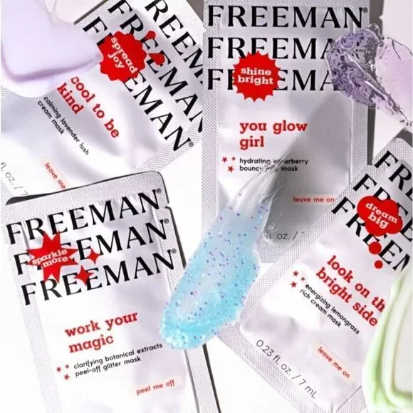 ⬇️⬇️⬇️Freeman Empower Hour 4-Piece Mask Kit