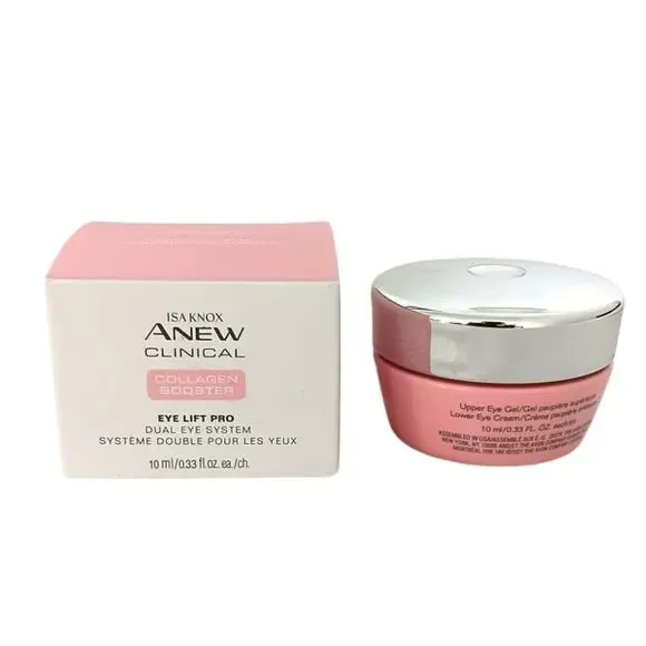 Avon IsaKnox Anew Clinical Collagen Booster Dual Upper Under Eye Gel Lift 0.33oz