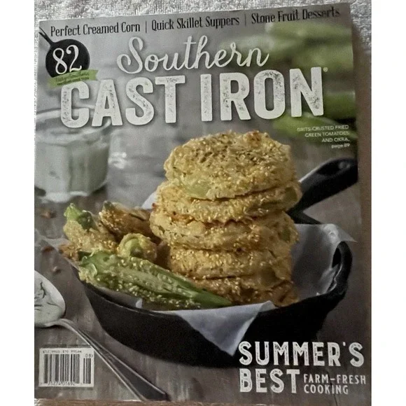 Southern Cast Iron magazine -- vol 4/‎ issue 4--82 Recipes --  July/August 2018