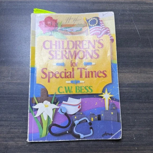 Childrens Sermons for Special Times C.W. Bess 1988 Paperback Christian Book‎