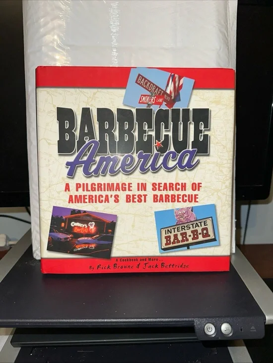 Barbecue America Cookbook - Red & Cream Cover