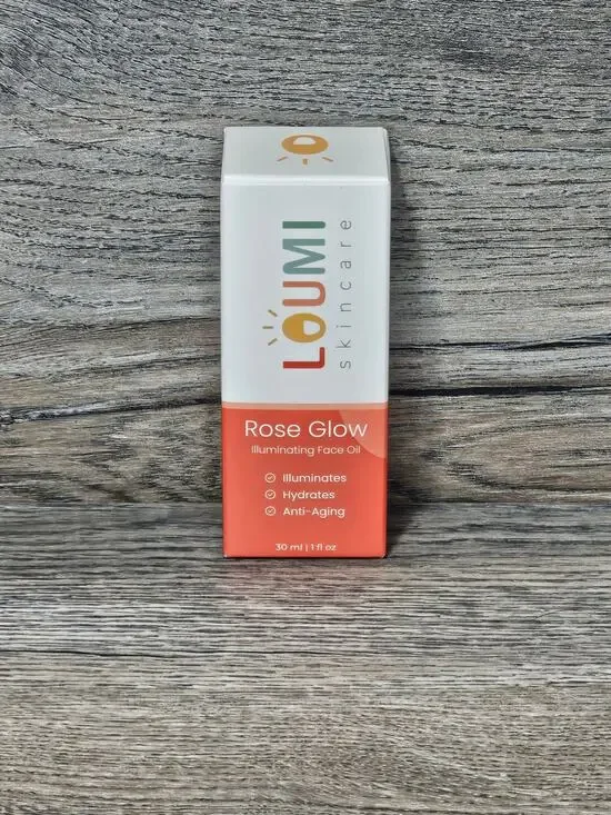 LOUMI Skincare Rose Glow Illuminating Face Oil 30 ml