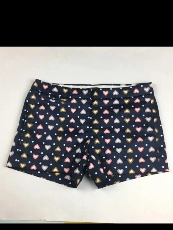 J Crew Women's Shorts Hearts 3