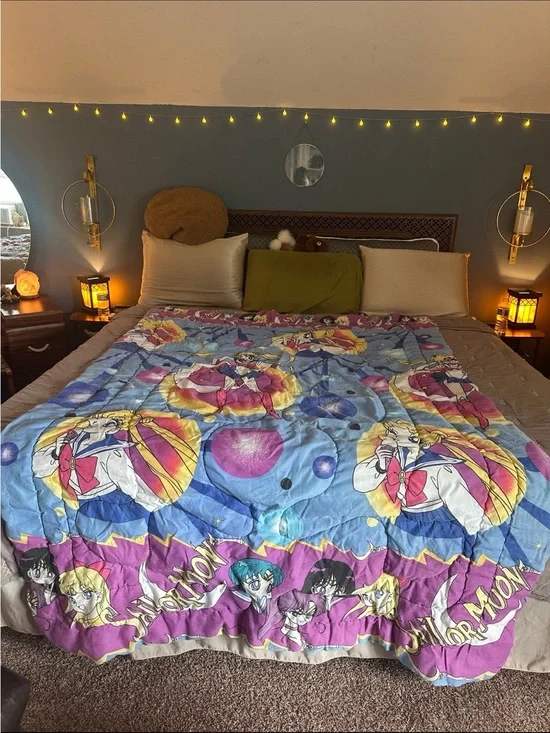 Rare Vintage 1995 Sailor Moon Comforter - Twin