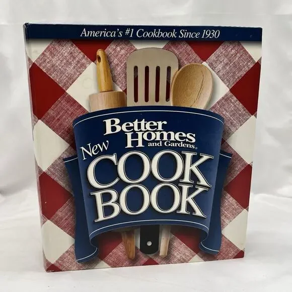 Better Homes And Gardens New Cookbook 12th Edition 5 Ring Binder Hardcover 2003