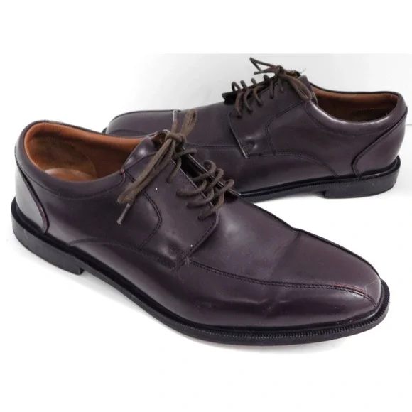 Rockport adiPRENE by Adidas Derby Dress Shoes Mens 10.5 M Brown Leather K62536‎