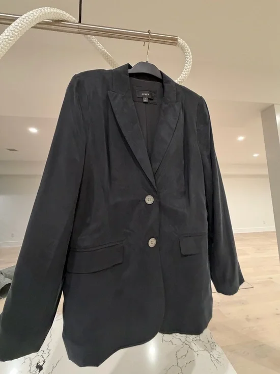 J. Crew Black Women's Two-Button Blazer