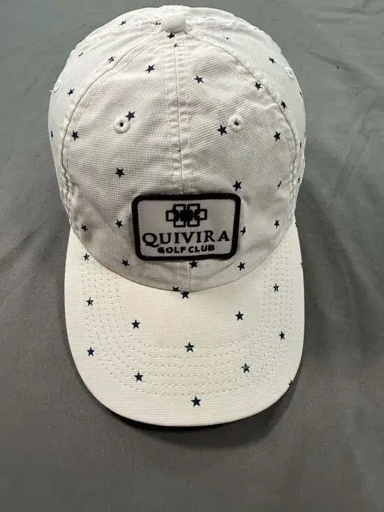 Quivira Golf Club Imperial Hat White Blue Stars Strapback Los Cabos